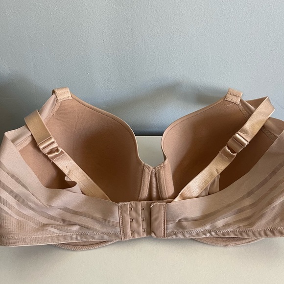 Paramour Full Coverage Bra Beige 38DD - Picture 2 of 4